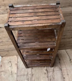 étagère en teck birman