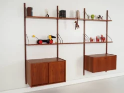 Étagère en teck, design danois, années 1960, production : Danemark