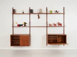 Étagère en teck, design danois, années 1960, production : Danemark
