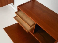 Étagère en teck, design danois, années 1960, production : Danemark