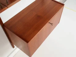 Étagère en teck, design danois, années 1960, production : Danemark