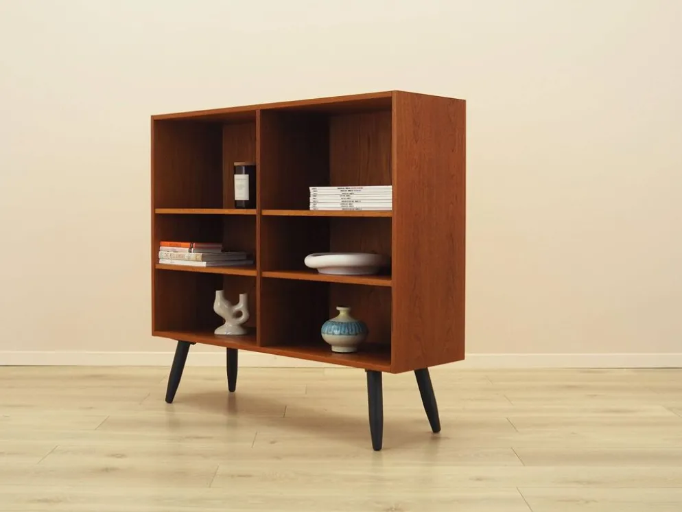 Étagère en teck, design danois des années 1960