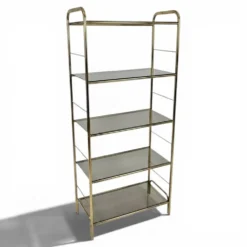 Étagère italienne style Hollywood Regency - Circa 1970