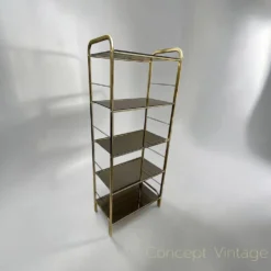 Étagère italienne style Hollywood Regency - Circa 1970