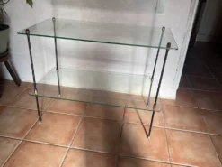Étagère modulable de magasin présentoir de vitrine vintage Année 50
