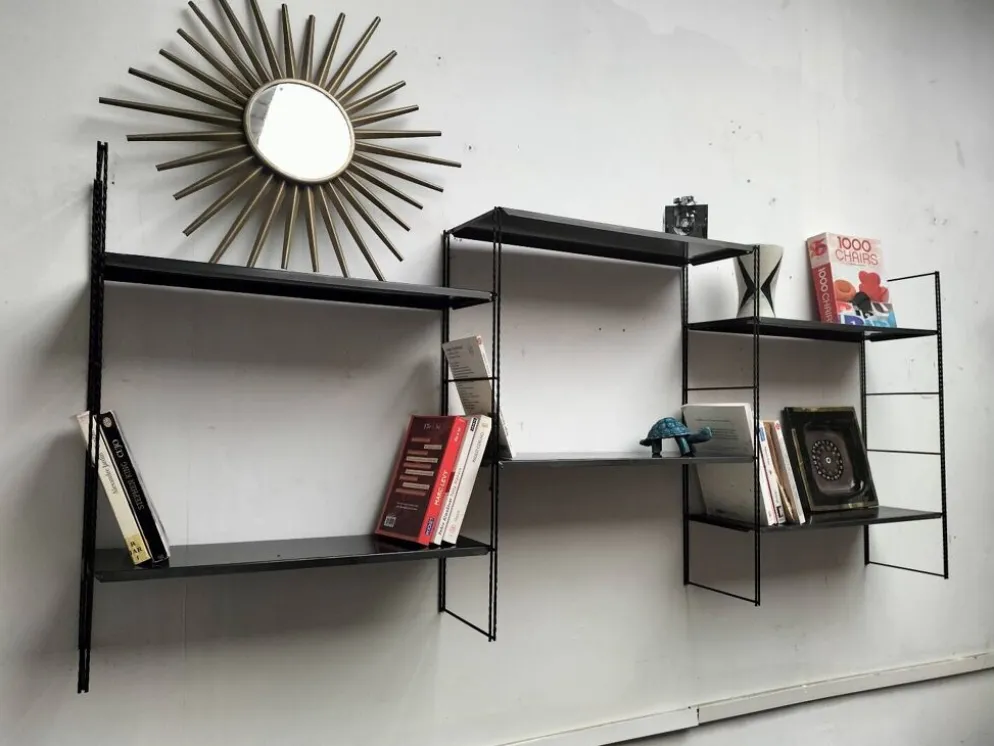 Étagère modulable en metal