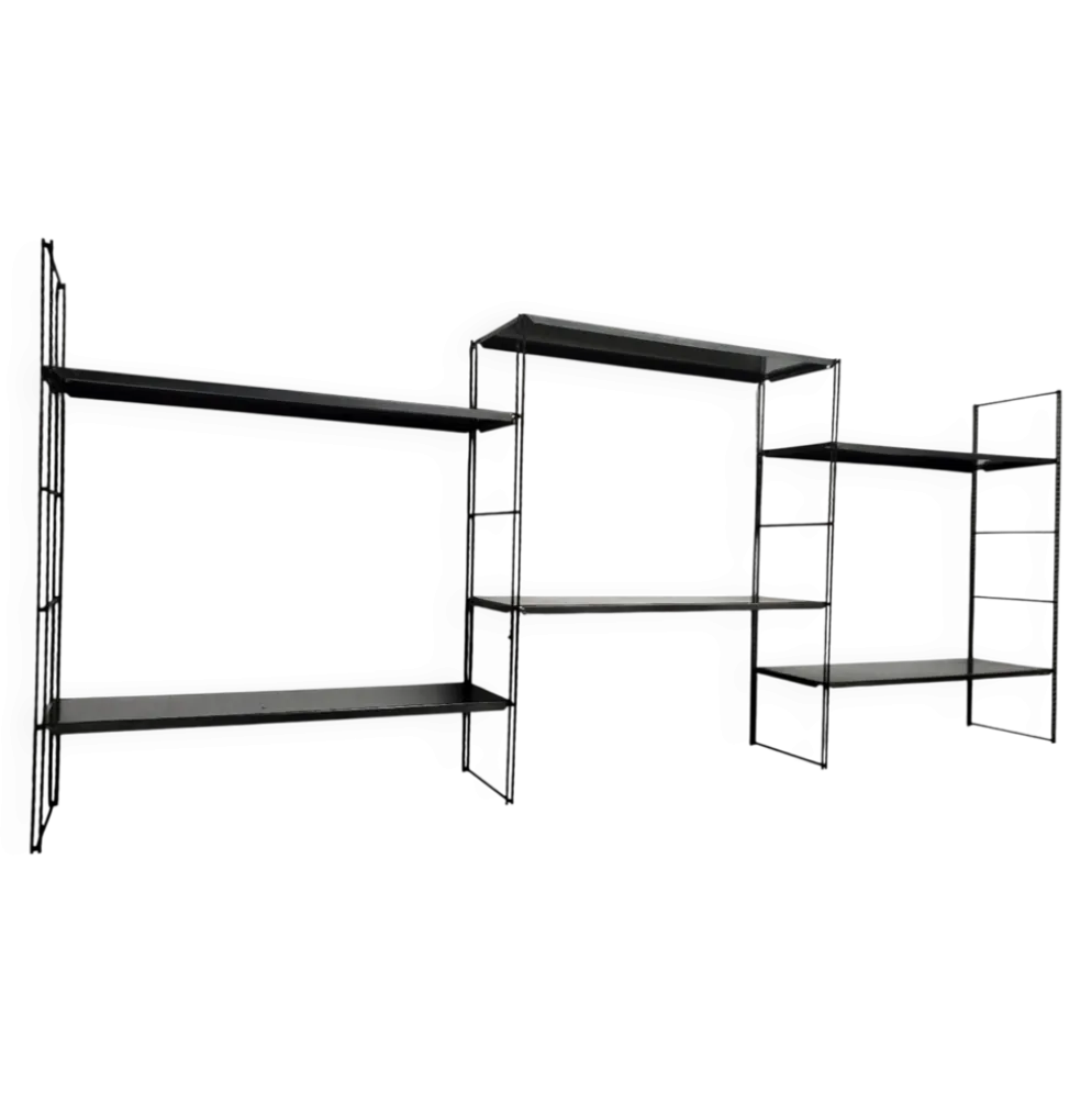 Étagère modulable en metal