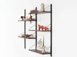 Étagère modulaire, design danois, années 1960, designer : Poul Cadovius