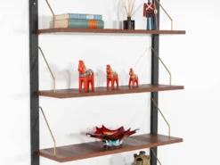 Étagère modulaire en chêne, design danois, années 1960, fabriquée au Danemark