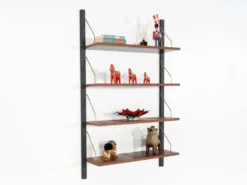 Étagère modulaire en chêne, design danois, années 1960, fabriquée au Danemark