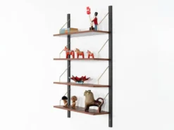 Étagère modulaire en chêne, design danois, années 1960, fabriquée au Danemark