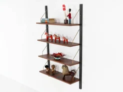Étagère modulaire en chêne, design danois, années 1960, fabriquée au Danemark