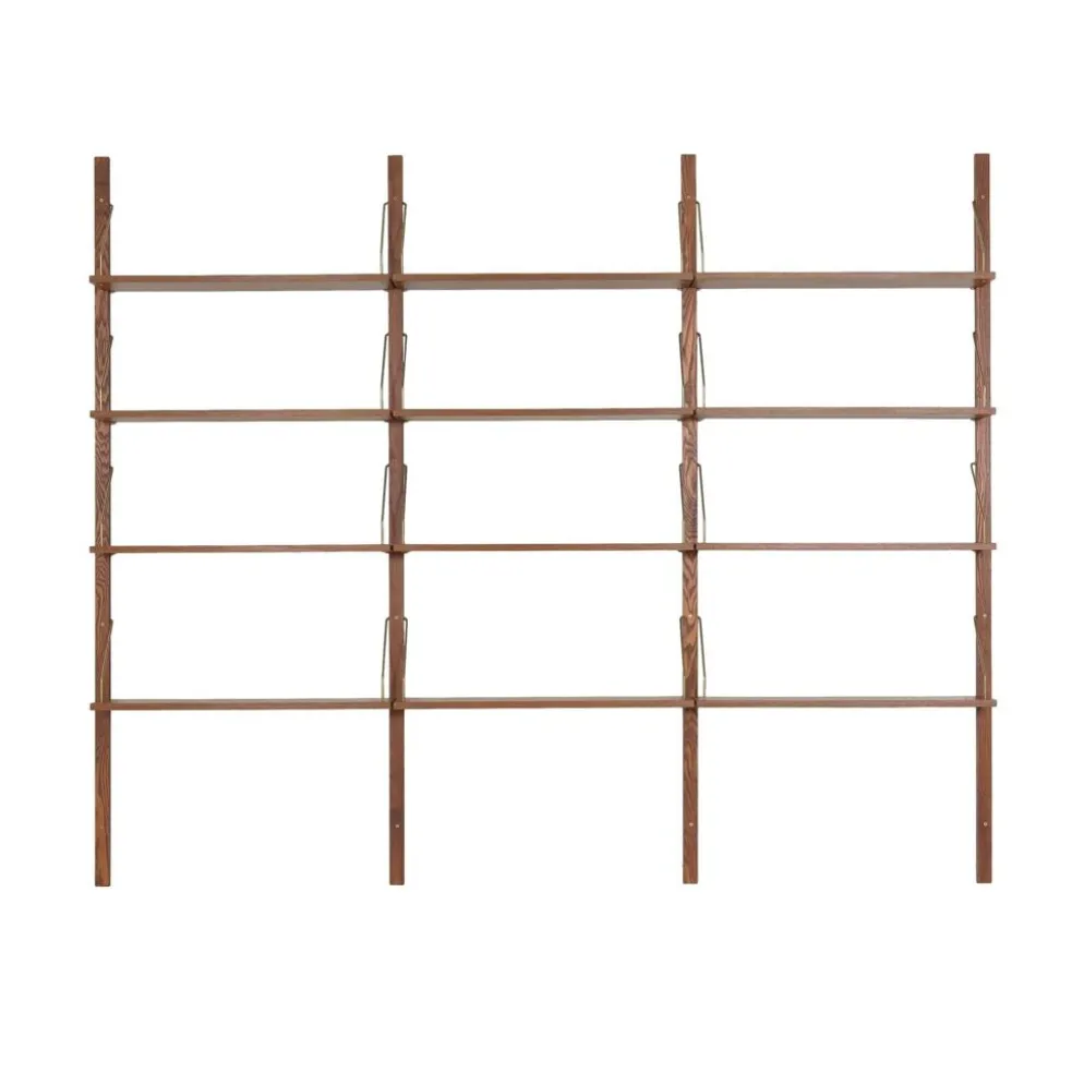 Étagère modulaire en teck, design danois, années 1970, fabriquée au Danemark