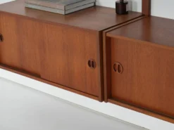 Étagère modulaire en teck, design danois, années 1960, fabriquée au Danemark