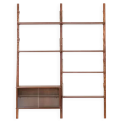 Étagère modulaire en teck, design danois, années 1960, fabriquée au Danemark