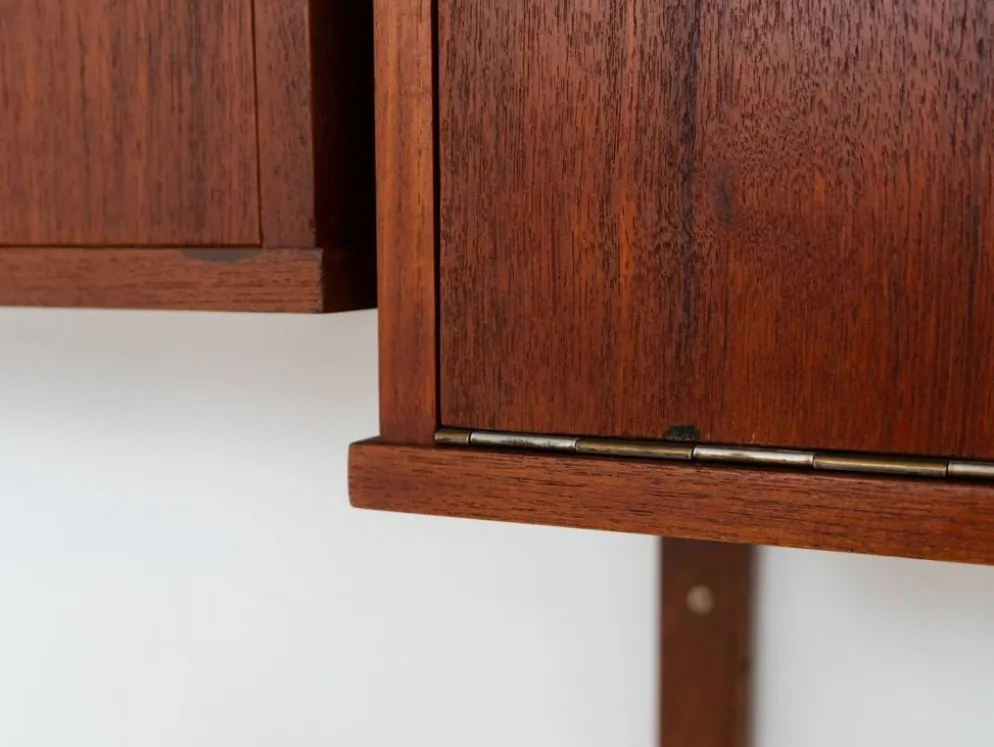 Étagère modulaire en teck, design danois, années 1960, fabriquée au Danemark