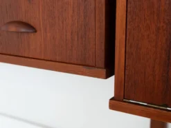 Étagère modulaire en teck, design danois, années 1960, fabriquée au Danemark