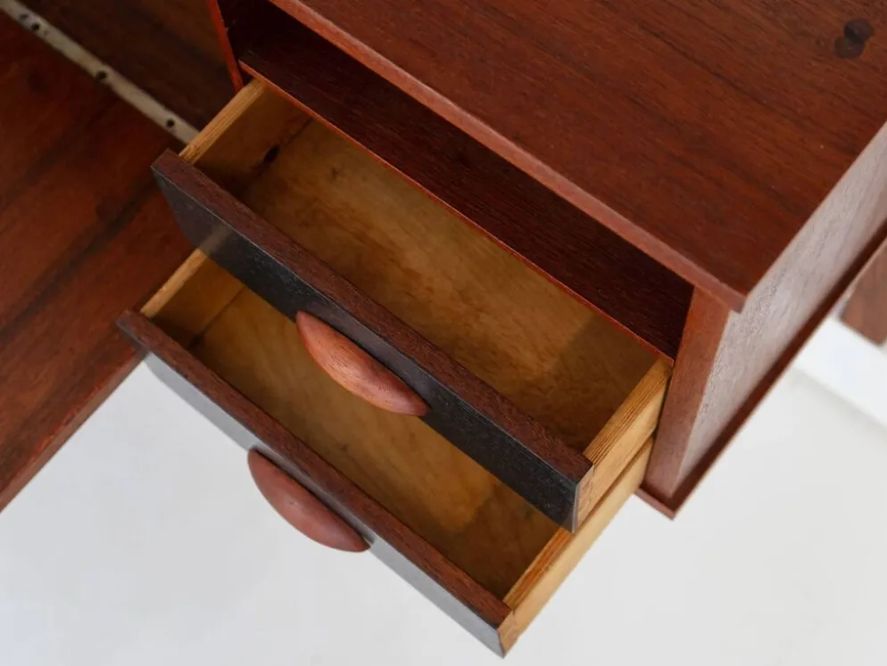 Étagère modulaire en teck, design danois, années 1960, fabriquée au Danemark