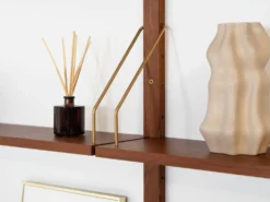 Étagère modulaire en teck, design danois, années 1960, fabriquée au Danemark