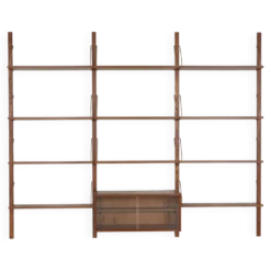 Étagère modulaire en teck, design danois, années 1960, fabriquée au Danemark