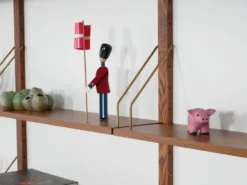 Étagère modulaire en teck, design danois, années 1960, fabriquée au Danemark