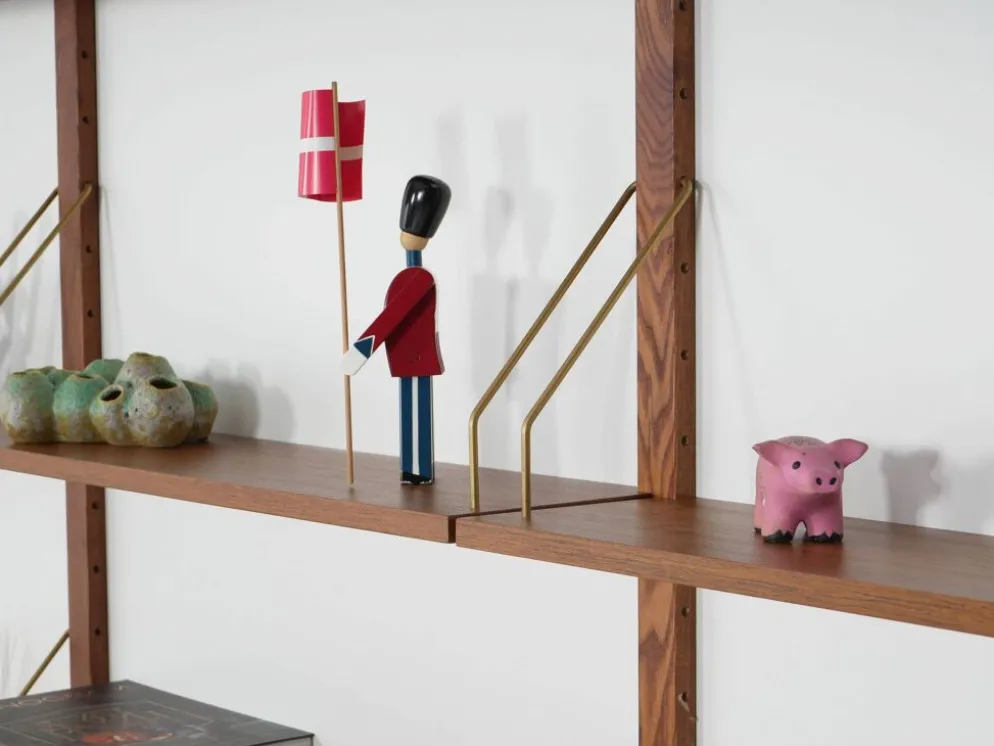 Étagère modulaire en teck, design danois, années 1960, fabriquée au Danemark