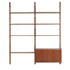 Étagère modulaire en teck, design danois, années 1960, fabriquée au Danemark