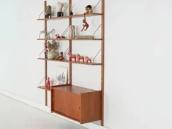 Étagère modulaire en teck, design danois, années 1960, fabriquée au Danemark