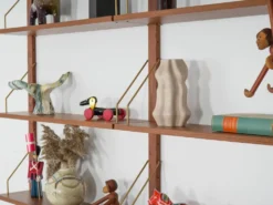 Étagère modulaire en teck, design danois, années 1960, fabriquée au Danemark