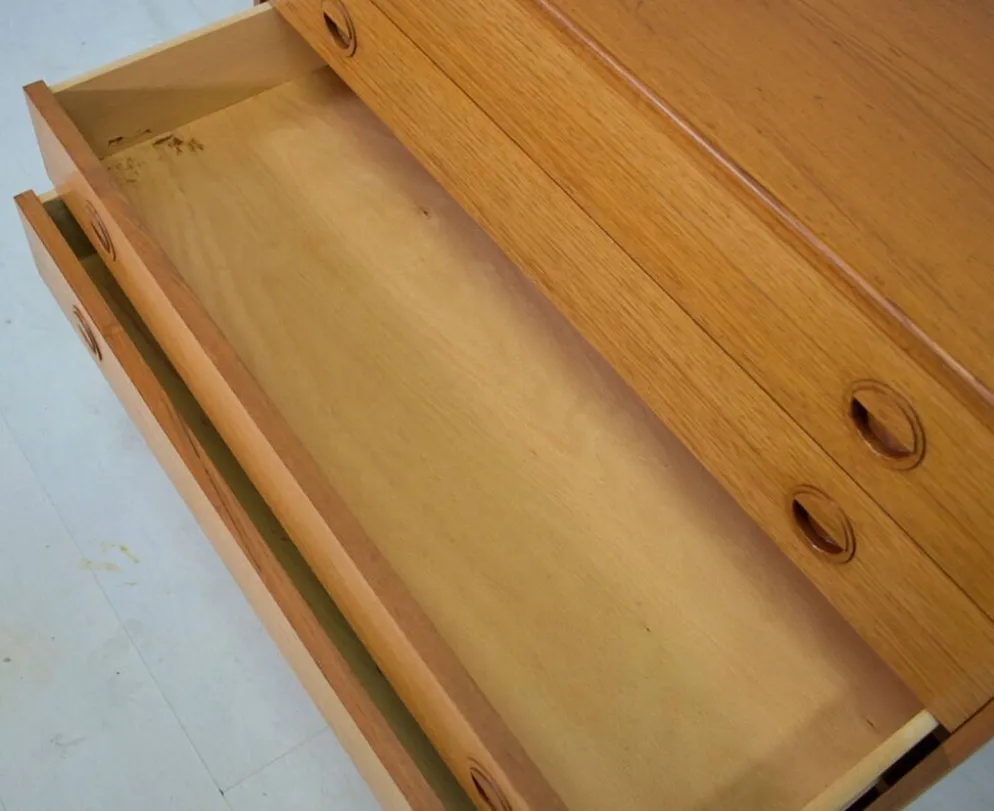 Étagère modulaire en teck par HG Furniture années 1960 vintage scandinave