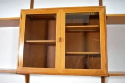 Étagère modulaire en teck par HG Furniture années 1960 vintage scandinave