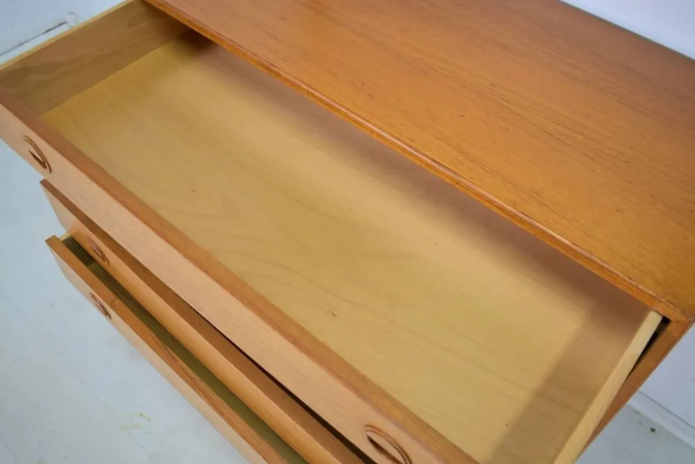 Étagère modulaire en teck par HG Furniture années 1960 vintage scandinave