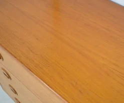 Étagère modulaire en teck par HG Furniture années 1960 vintage scandinave