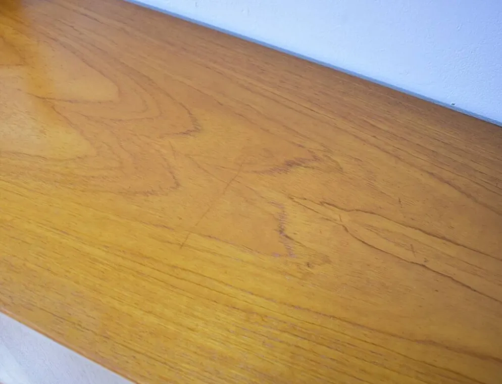 Étagère modulaire en teck par HG Furniture années 1960 vintage scandinave