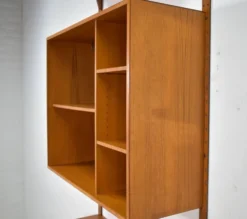 Étagère modulaire en teck par HG Furniture années 1960 vintage danois