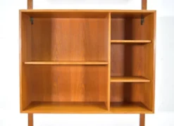Étagère modulaire en teck par HG Furniture années 1960 vintage danois