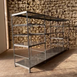 Étagère modulaire métal Niels Gammelgård - IKEA