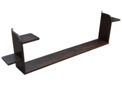 Étagère murale Art Déco en chêne, années 1920