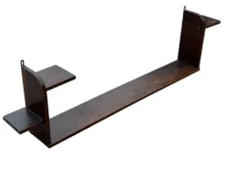 Étagère murale Art Déco en chêne, années 1920