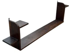 Étagère murale Art Déco en chêne, années 1920