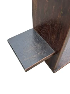 Étagère murale Art Déco en chêne, années 1920