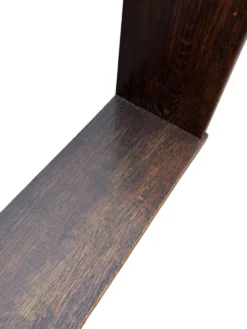 Étagère murale Art Déco en chêne, années 1920