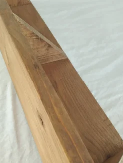 Étagère murale artisanale en sapin massif