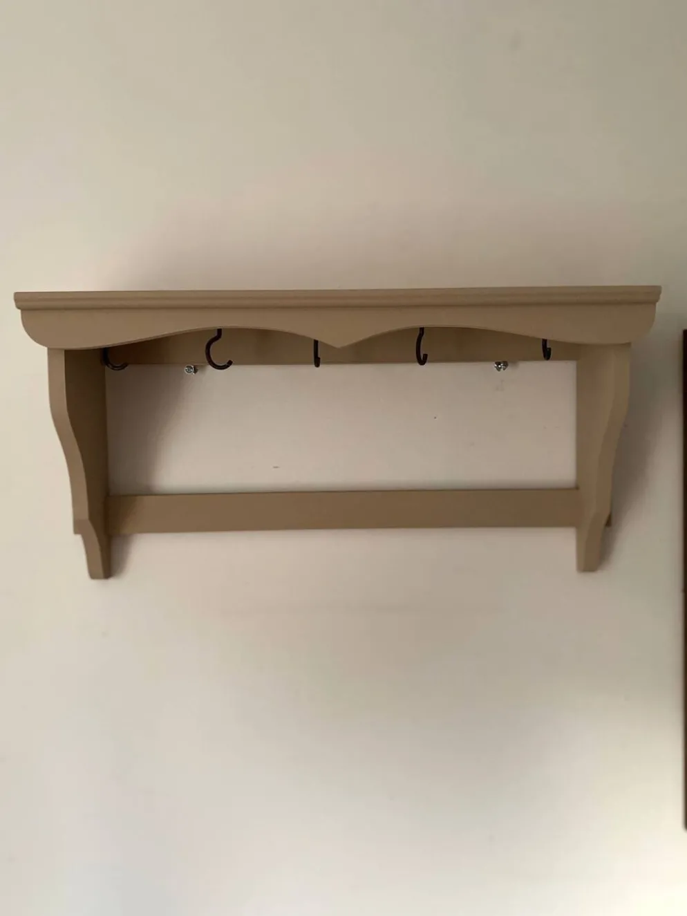 Étagère murale en bois ancien