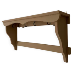 Étagère murale en bois ancien