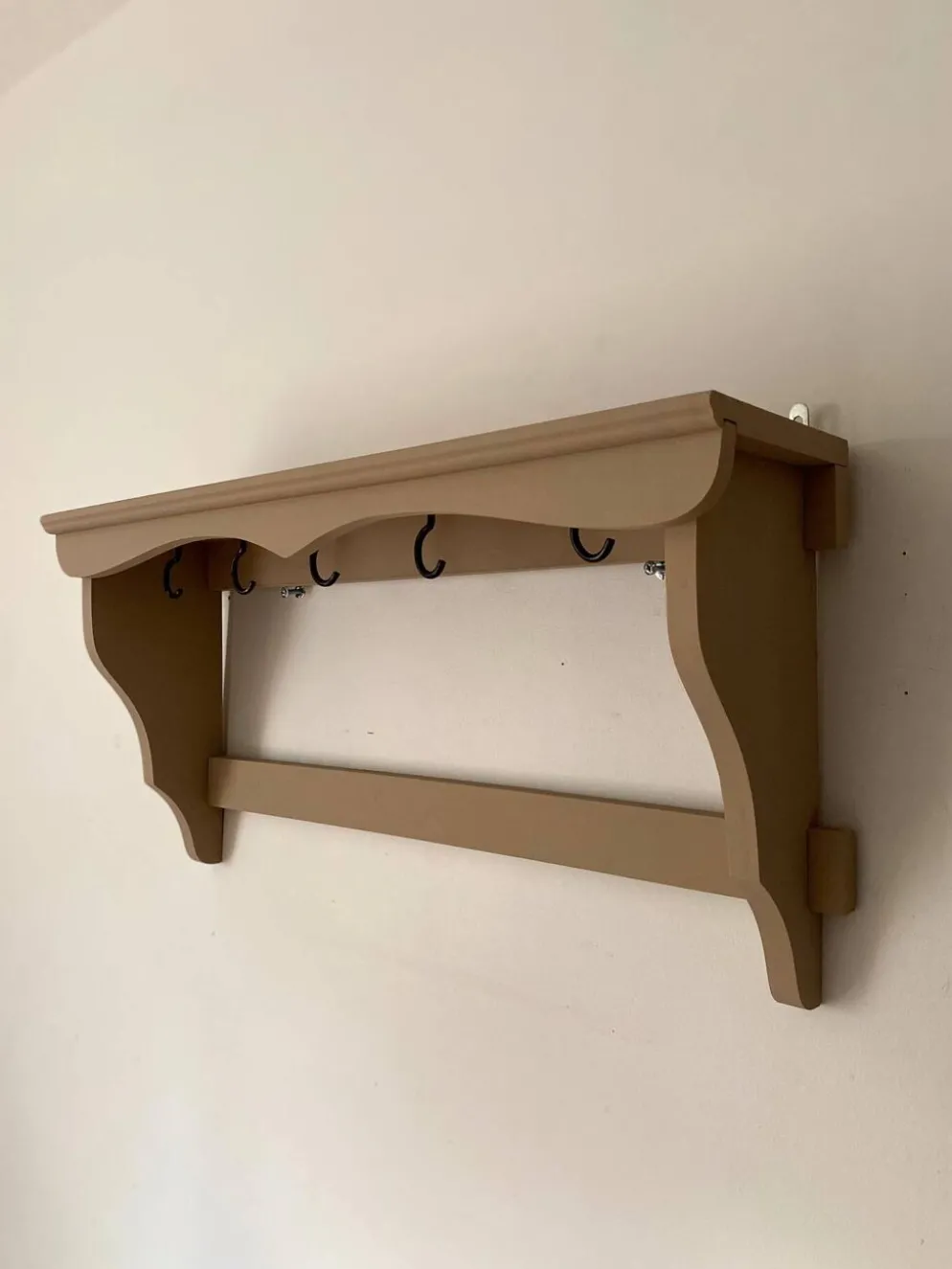 Étagère murale en bois ancien