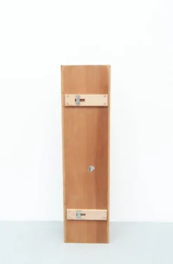 Étagère murale en bois de cerisier par Walter Wirz pour Wilhelm Renz, années 1960.