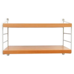 Étagère murale en fil par Kajsa et Nisse Strinning, années 1950.