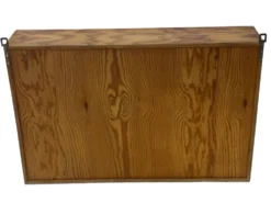 Étagère murale en pin vintage des années 1970