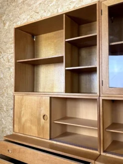Étagère murale en teck des années 1960-1970 de HG Furniture Danemark